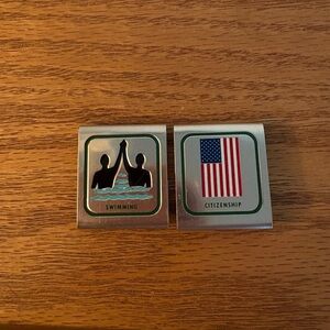 Boy Scouts Swimming Citizenship Badge Set